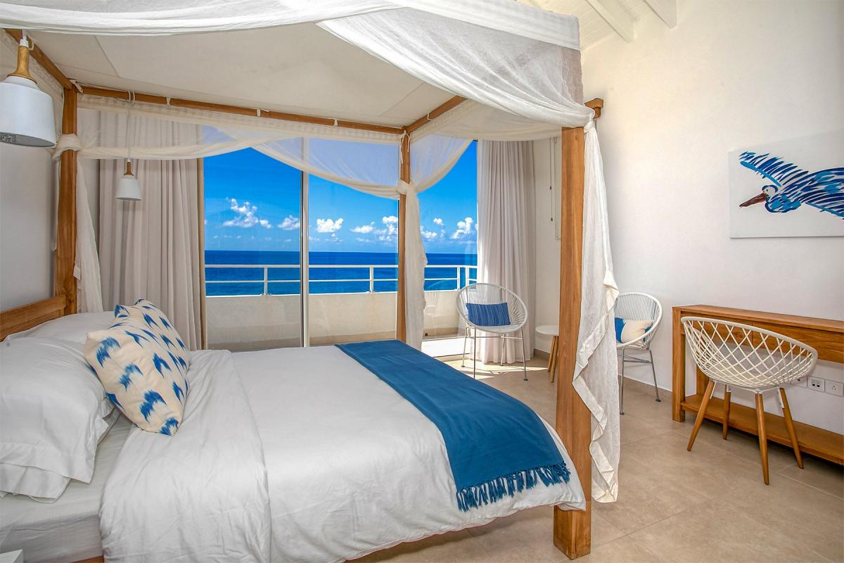 Location villa St Martin - La chambre 1